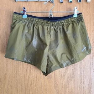 Nike Women's Running Shorts Olive